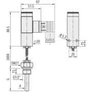 Alternative view of Trafag Blok-thermostaat met 3 mtr. capillair ISP-474 - ISP11015