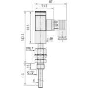 Alternative view of Trafag Blok-thermostaat met vaste dompelbuis ISPT-474
