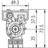 Trafag Inbouw Begrenzer-thermostaat L...R-serie - Afbeelding 2