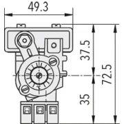Alternative view of Trafag Inbouw Begrenzer-thermostaat L...R-serie