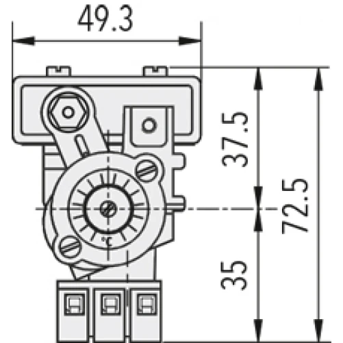 Trafag Inbouw Begrenzer-thermostaat L...R-serie - Afbeelding 2