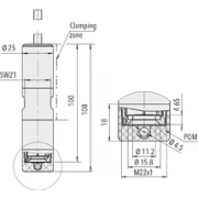 Alternative view of Trafag Hydrostatische niveautransmitter ECL/8439 - 0 ... 500 mBar