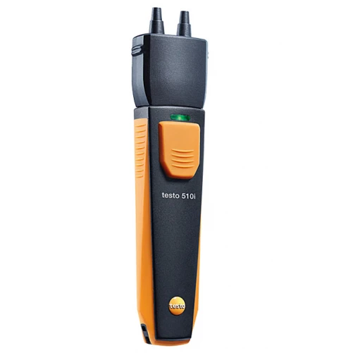 Testo 510i - Instrument til måling af differenstryk, der betjenes via smartphone