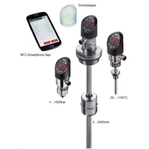 Elektronische drukschakelaar DPC01.0PAP1 / 0...1 Bar - Εικόνα 3