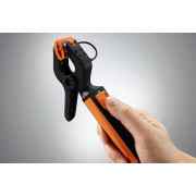 Alternative view of Testo 115i - Klemthermometer bediend met smartphone