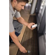 Alternative view of Testo 410i - Windvaan-anemometer bediend met smartphone