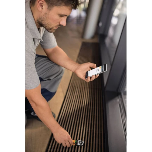 Testo 410i - Windvaan-anemometer bediend met smartphone - Afbeelding 2