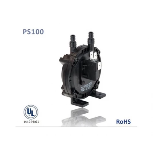 Differential pressure switch PS100 (Goldtech) type: GT27028 Pressures from 1.0 - 5.0" H²O