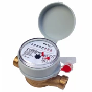 Contador de agua fría de chorro único 1/2 "BSP