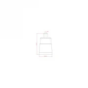 Alternative view of Beschermkap voor PF243, PF244, VF243, T24 modellen