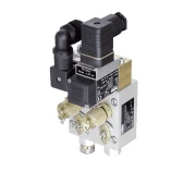 Alternative view of Trafag test valve DVB