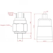 Alternative view of Instelbare drukschakelaar type PF243