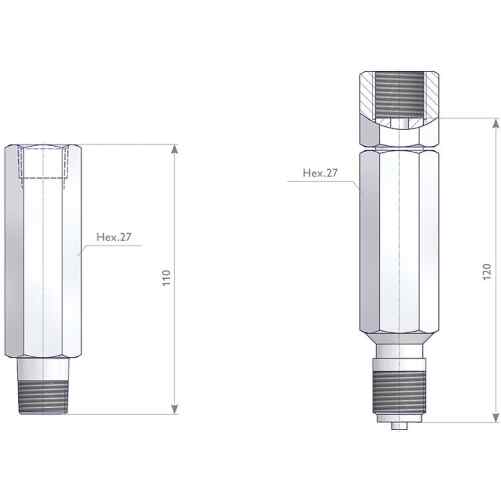 Gauge Syphons - Compact Gauge Syphons | S006.47.203.05 - Imagen 2