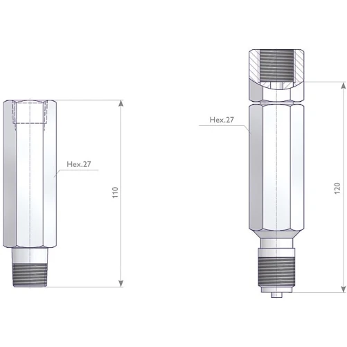 Gauge Syphons - Compact Gauge Syphons | S006.47.203.05 - Billede 2