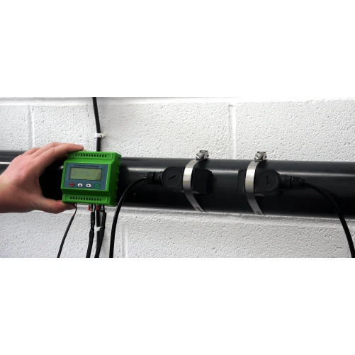 Ultrasone clamp-on warmtestroomflowmeter Type: BFU-100-M-S-C (40-100 mm) - Billede 2