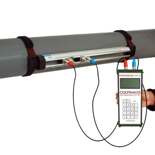 Ultrasone handflowmeter Portasonic® 2.FL0 (PSO12) DN15 - DN700 - Imagem 2