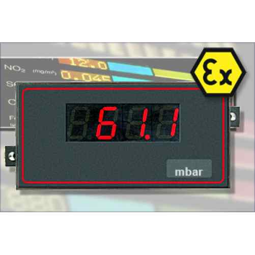 CM100000 CULO-M Stroomlusindicator 4-20 mA, LED-display, 0-250 °C, IP67, ATEX-goedgekeurd - Afbeelding 2