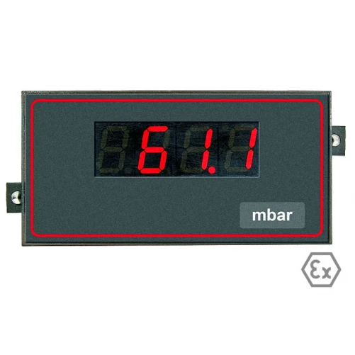 Müller Intrinsiek veilige loop-powered display met ATEX-goedkeuring Type: CULO-M
