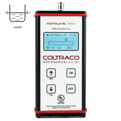 Portable ultrasone niveau indicator Portalevel® MAXPLUS (2290334-COMXPS)