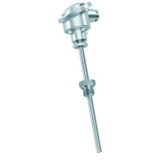 ETF6 NTC 50k L= 400 mm Sonda atornillable con distanciador de acero inoxidable