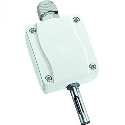 ATM2-U with SS-02 with switchable measuring range Outdoor temperature - Humidity room sensor active