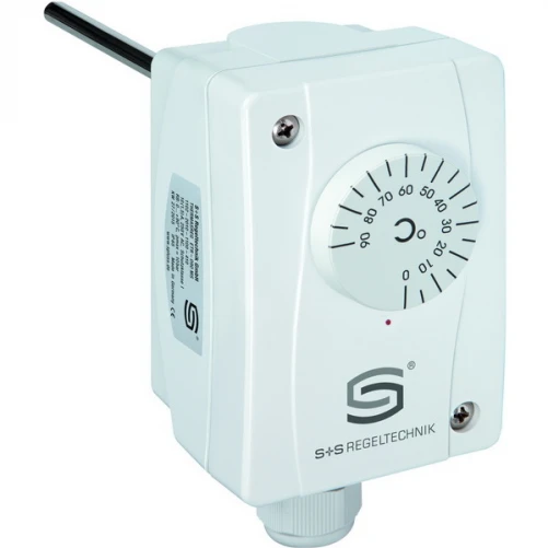 ETR-090 VA / 200mm 0...+90°C Immersion thermostat externally adjustable, single stage