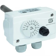 ETR-090R110 VA 200mm one +30...+90°C, two +90...+110°C Immersion thermostat ext. adjustable, two stage