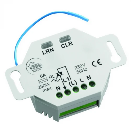 TS2-FEM-UP radio receiver, with push buttons, 2 channels, flush-mounted