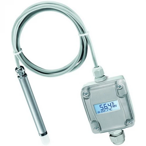 RPFTF-Modbus Display Ruimte-pendel vocht- en temperatuursensor met Modbus RTU, incl. Y-adapter