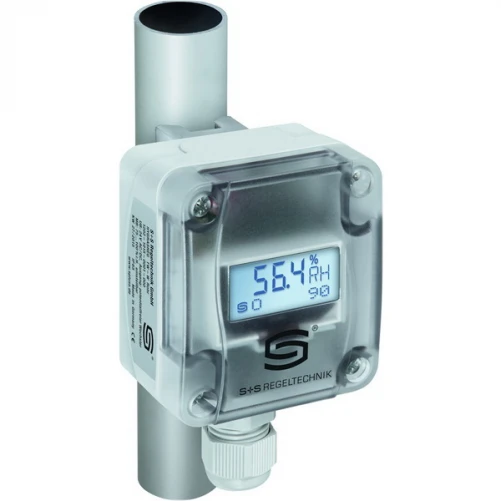 TW-Modbus-Buis Display 0...100% rH, Dauwpuntsopnemer met Modbus RTU, incl. Y-adapter