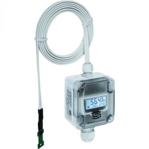 TW-Modbus Display esterno 0...100% rH, sensore di punto di rugiada con Modbus RTU, incl. adattatore Y