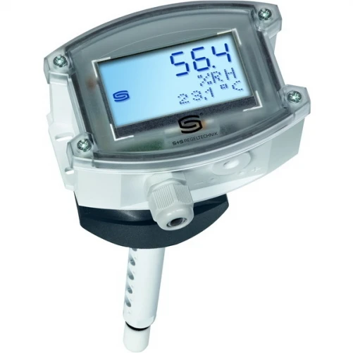 KFTF-20-U Display 0-10V Channel sensor RH/temperature active ±1, 8% accurate, Pleuroform, TYR II