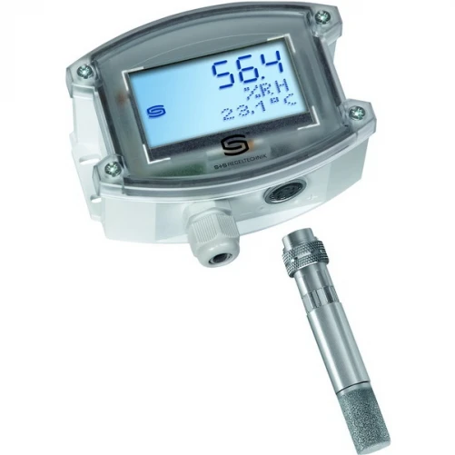 AFF-25-U Display 0-10V Outdoor sensor RV active with pluggable measuring head TYR II
