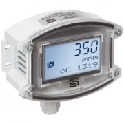 ACO2-W-Anzeige 0...2000 / 5000ppm, 0-10V / 4-20mA & Wechselkontakt, Aufputz-CO2-Sensor TYR II