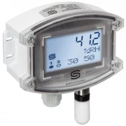 AHT-30W-I Display, Surface mounted hygrothermostat, two stage, 2x 4...20mA, electronic, TYR II