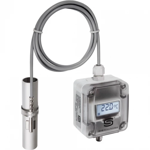 ALTM2-I Q Display 4...20mA, chassisdeel voor M12-stekker, aanlegtemperatuuropnemer met afstandsensor