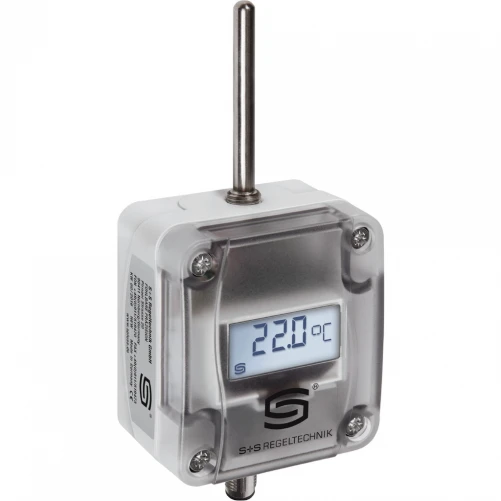 ATM2-I Q Display, 4...20mA, 5P chassis socket for M12, IP65, temperature sensor