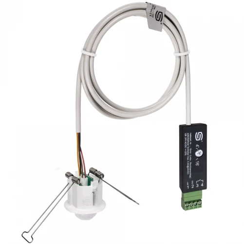 DBWF-C Maakcontact, 29mm ⌀, Plafondinbouw-bewegingssensor, compacte bouwvorm, nieuw