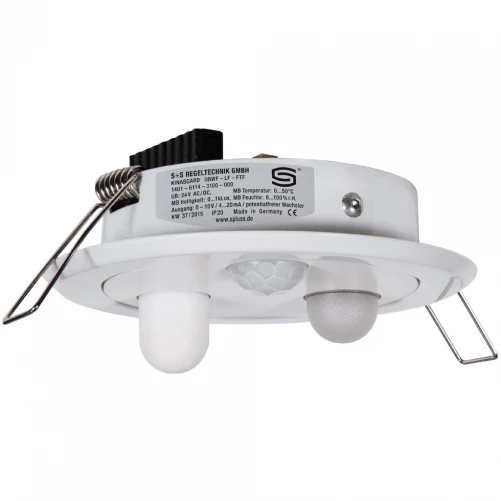 DBWF-LF-FTF-W Plafondinbouw-bewegings-, licht-, temp., vochtsensor 1xW / 3x0-10V / 4-20mA Multisensor