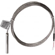 HTF50 Pt100 L= VA 6x50 mm IP54 1, 5m câble côté verre, -50...+350°C Sonde de température à câble