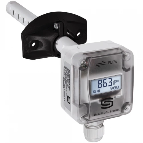 KCO2-W-Display 0...2000 / 5000ppm, 0-10V / 4...20mA, Wisselcontact, Kanaal-CO2-opnemer TYR I