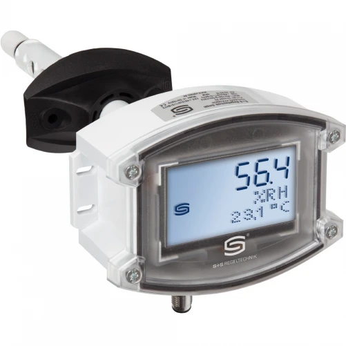 KFTF-20-I Q Display, 4...20mA, ±1, 8%, terminale a telaio 5P per M12, sensore di canale TT / RV