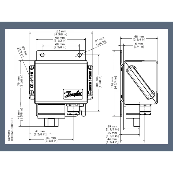 Danfoss Pressostaten KPS - Afbeelding 8