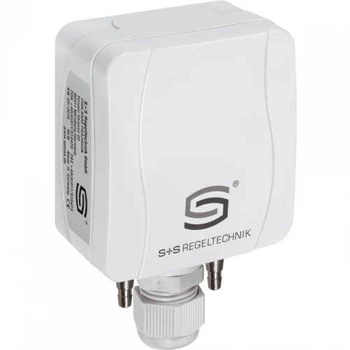 PREMASGARD 2125-SD 0...5000pa (+ / -), 4...20mA / 0-10V, IP43, bottom pressure connection, differential pressure transducer