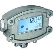 Premasreg 7111-U VA Display 0-10V & 1xSwitch, con prensaestopas, carcasa de acero inoxidable, IP67, sensor de presión