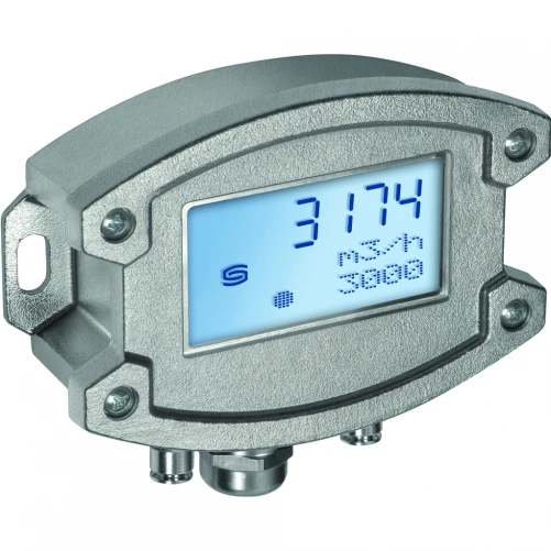 Premasreg 7161-U VA Display 0-10V & 1xWissel, met kabelwartel, RVS-Behuizing, IP67, drukopnemer