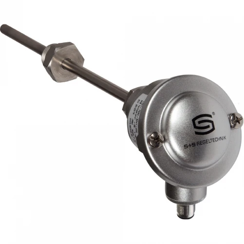 RGTF2 Pt100 (4-draads) 150 / 80mm Q, chassisdeel voor M12-stekker, rookgastemperatuursensor