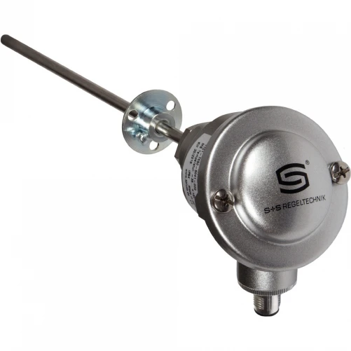 RGTM2-I 250 / 80mm Q, 4...20mA, 5P chassisdeel voor M12, IP65, rookgastemperatuuropnemer