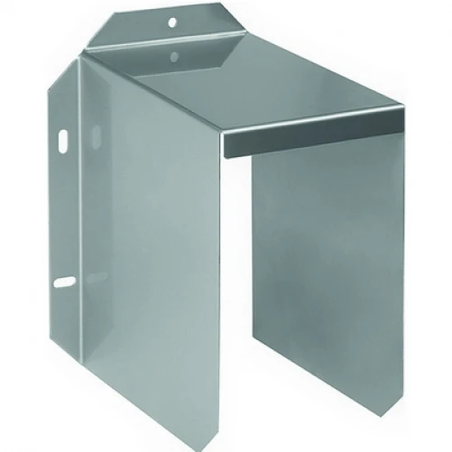 WS-04 protezione dalle intemperie e dal sole 130x180x135 mm, acciaio inox, per custodia TYR I / THOR II