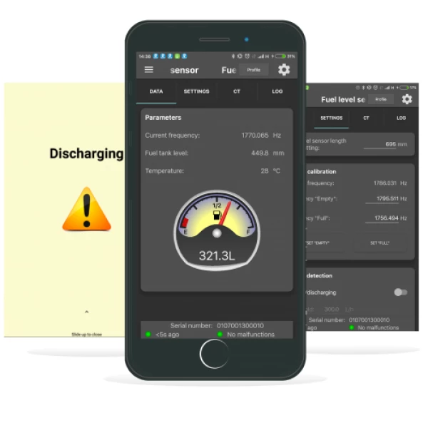 Draadloze brandstofniveausensor DUT-E S7 met Bluetooth - Imagen 3